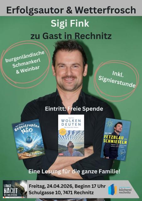 Sigi Fink - Lange Nacht der Bibliotheken 2026